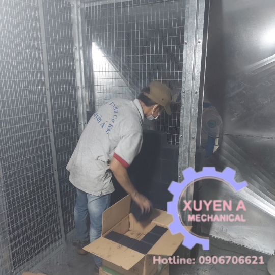 THÁP XỬ LÝ THAN HOẠT TÍNH TỔ ONG