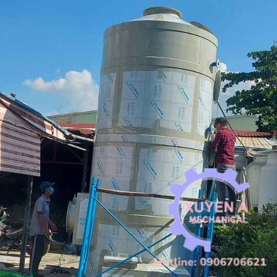 THÁP XỬ LÝ NHỰA PP