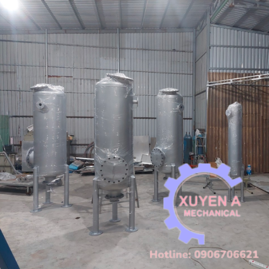 Bồn lọc áp trong xử lý nước thải 